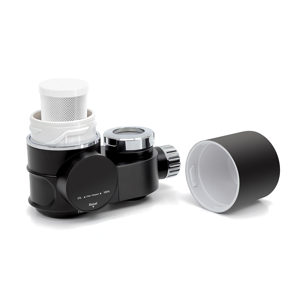 Aktivkohle Wasserhahnfilter mit LED Anzeige
