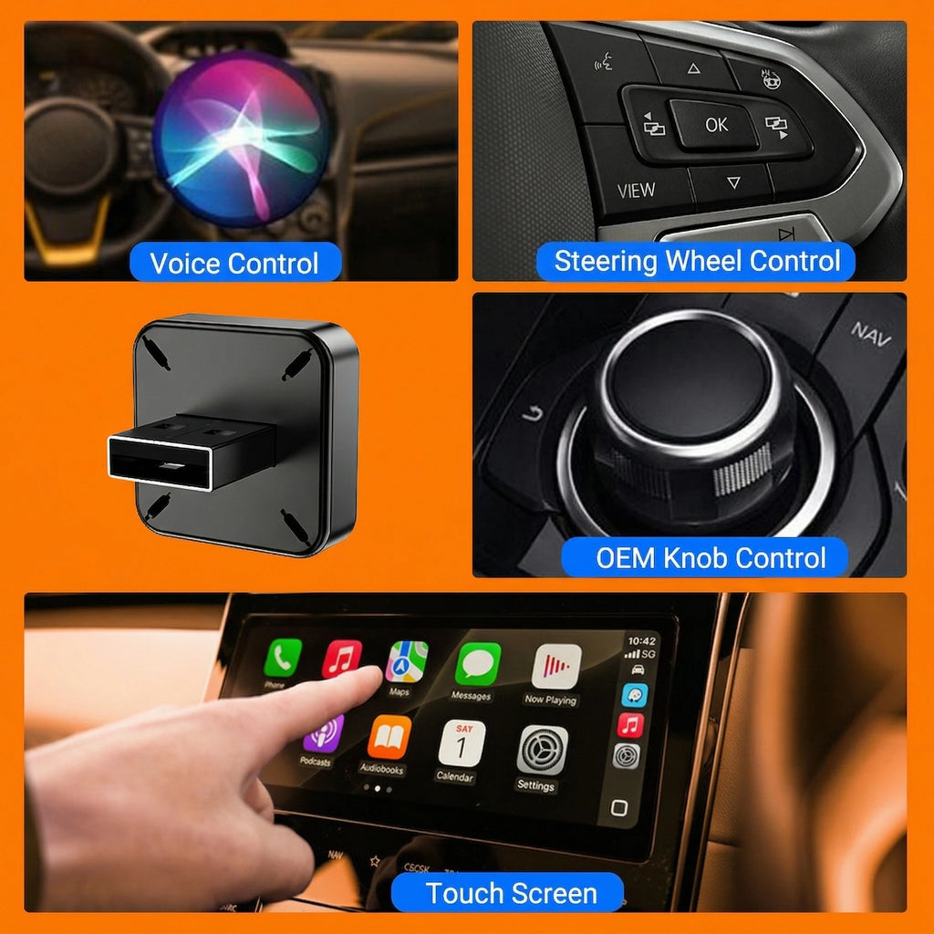 2-in-1 CarPlay-Adapter